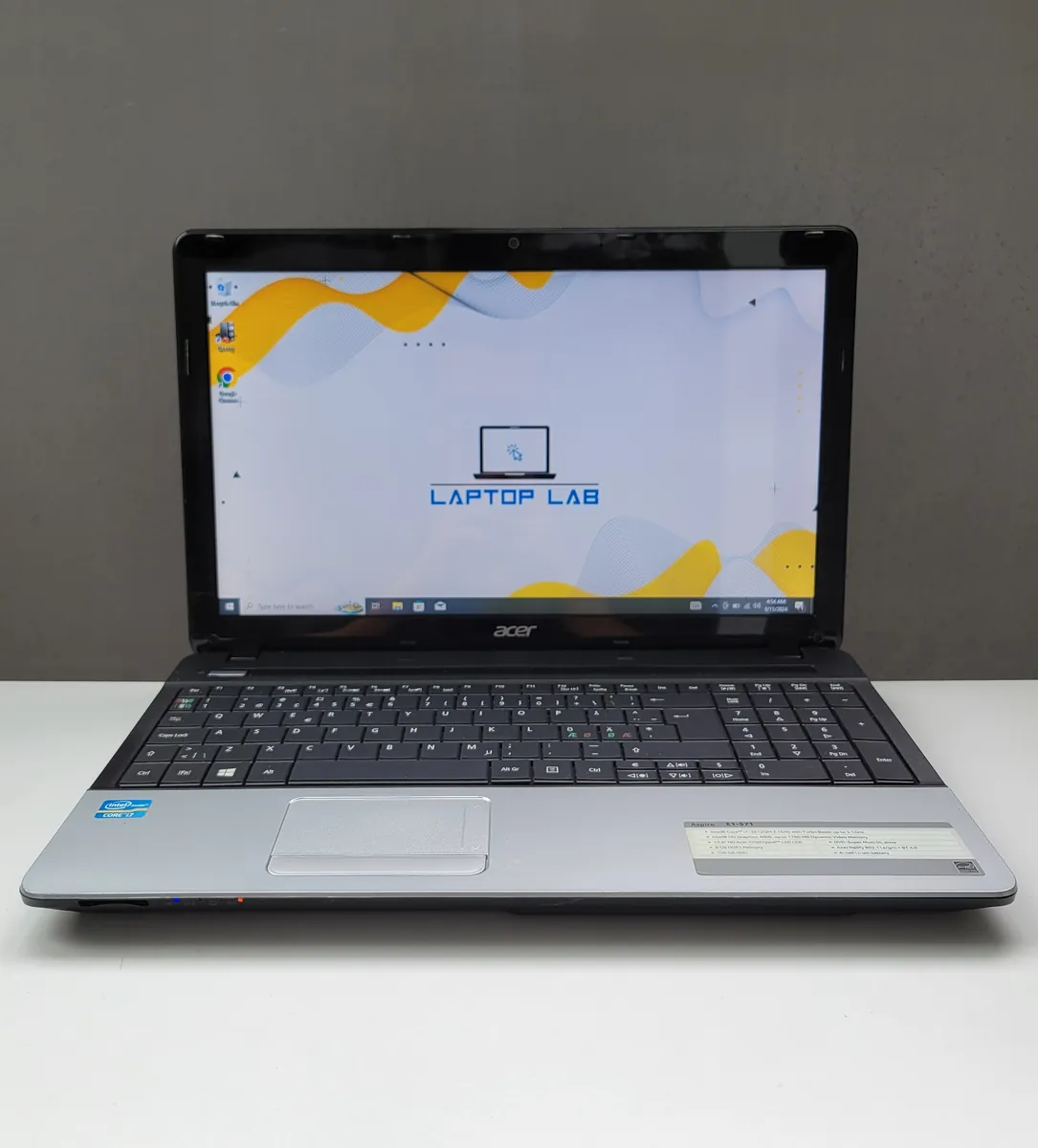 Laptop Second Hand Acer Aspire E1-571 - 15.6inch Intel I7-3612QM 8GB RAM 750GB HDD Windows 10 Refurbished [2]