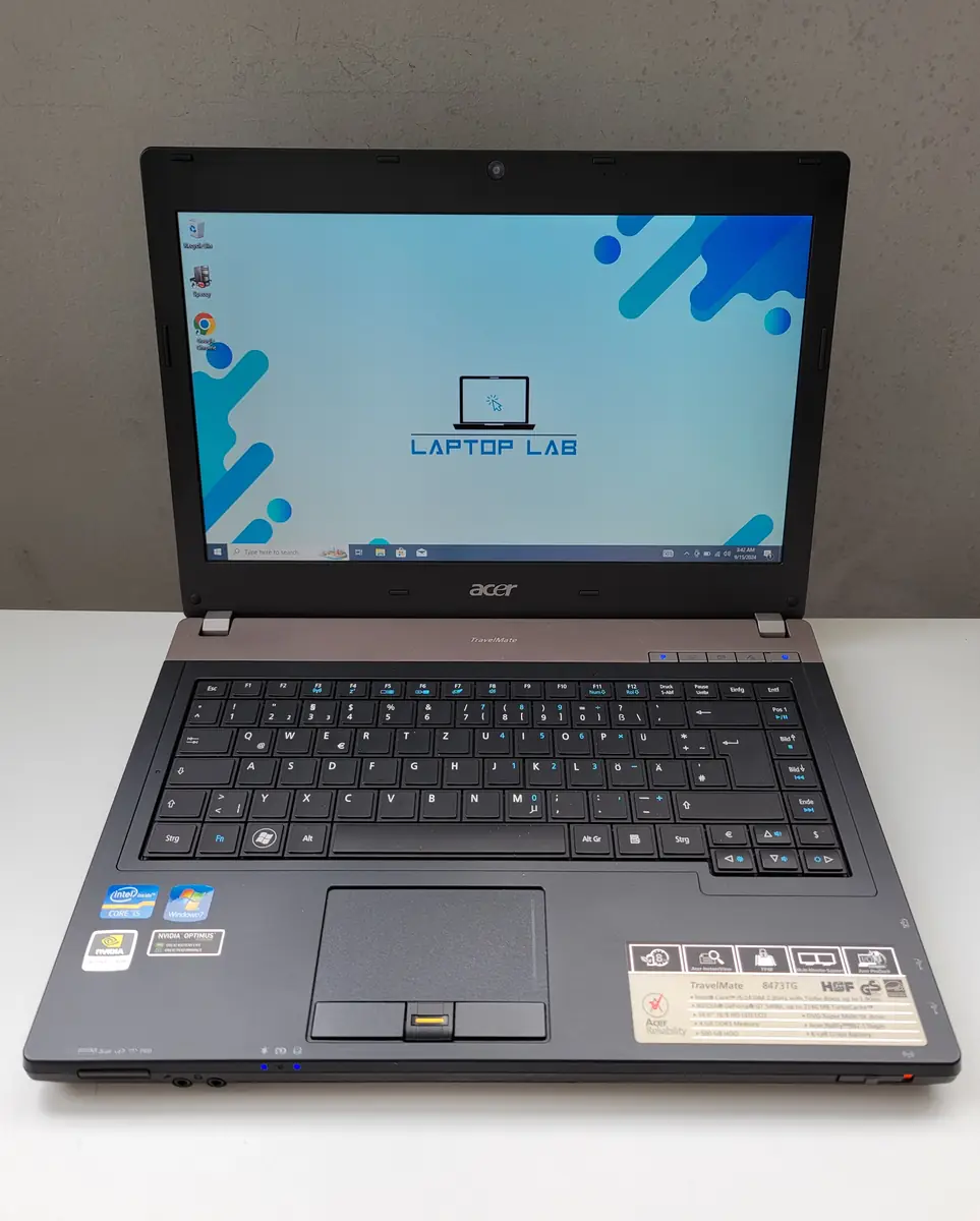 Laptop Second Hand Acer TRAVELMATE 8473T - 14.0inch Intel I5-2410M 4GB RAM 500GB HDD Windows 10 Refurbished [2]
