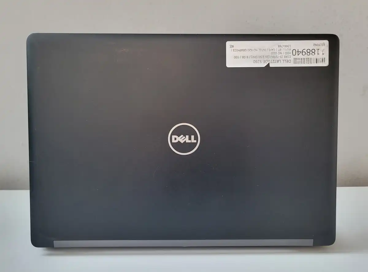 Laptop Second Hand Dell Latitude 5280 - 12.5inch Intel I5-7200U 8GB RAM 500GB HDD TAST ILUM Windows 10 Refurbished [7]
