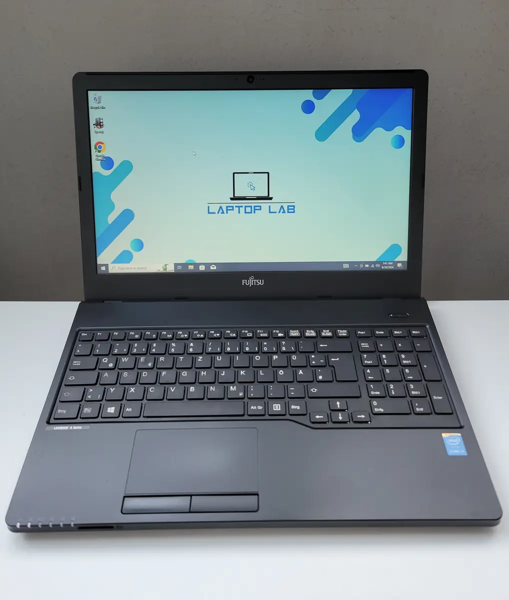 Laptop Second Hand Fujitsu Lifebook A555 - 15.6inch Intel I3-5005U 8GB RAM 128GB SSD Windows 10 Refurbished [2]