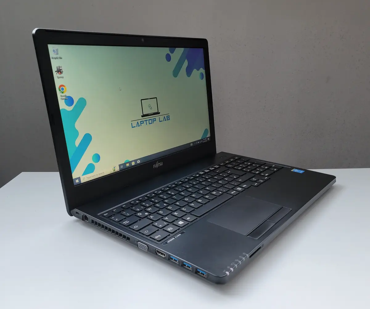 Laptop Second Hand Fujitsu Lifebook A555 - 15.6inch Intel I3-5005U 8GB RAM 128GB SSD Windows 10 Refurbished [4]