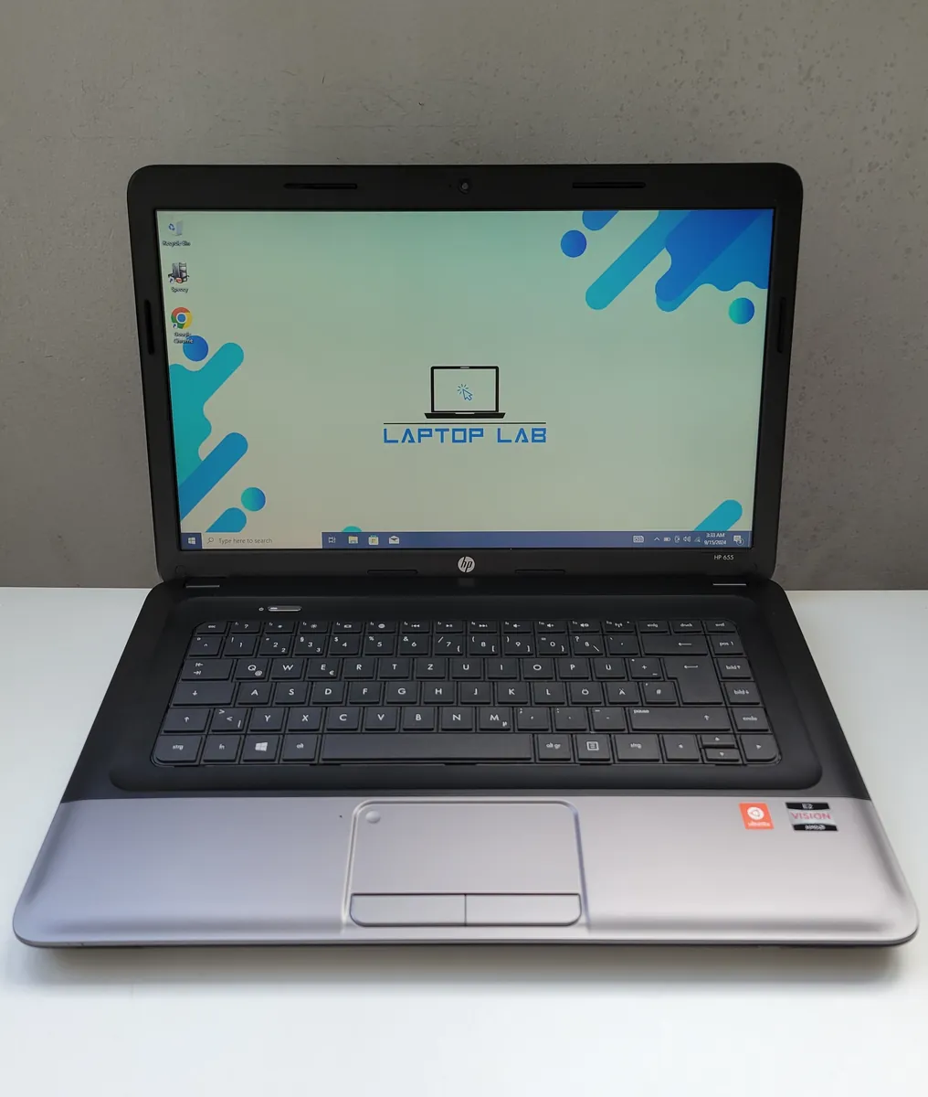 Laptop Second Hand HP 655 - 15.6inch AMD E2-1800 4GB RAM 250GB HDD Windows 10 Refurbished [2]