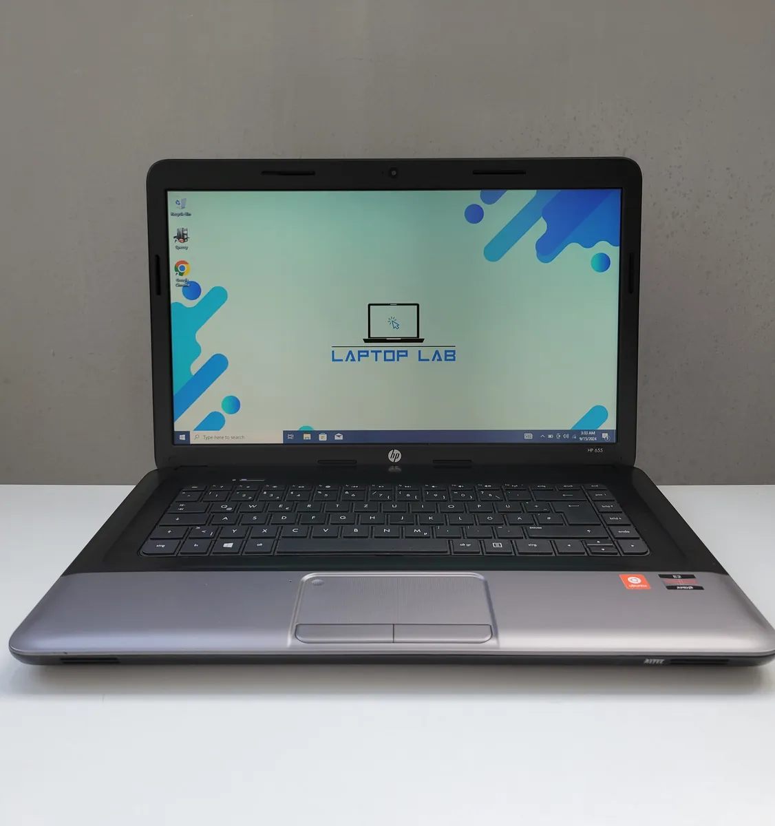 Laptop Second Hand HP 655 - 15.6inch AMD E2-1800 4GB RAM 250GB HDD Windows 10 Refurbished [1]