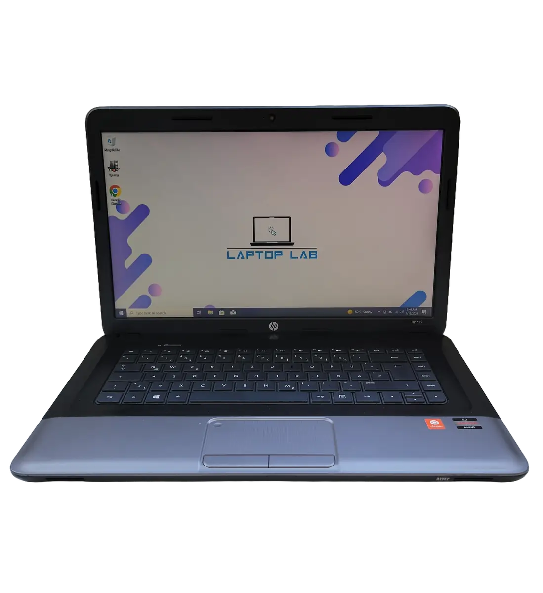 Laptop Second Hand HP 655 - 15.6inch AMD E2-1800 4GB RAM 320GB HDD Windows 10 Refurbished [0]