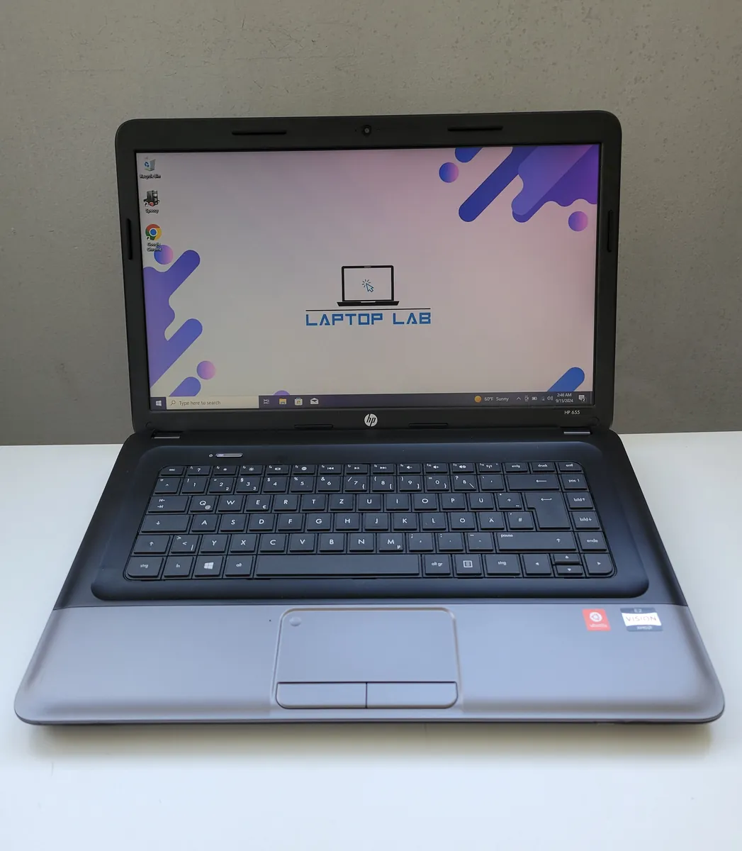 Laptop Second Hand HP 655 - 15.6inch AMD E2-1800 4GB RAM 320GB HDD Windows 10 Refurbished [2]