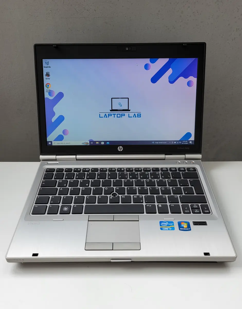 Laptop Second Hand Second Hand HP Elitebook 2560P - 12.5inch Intel I7-2620M 8GB RAM 250GB HDD Windows 10 Refurbished Refurbished [2]