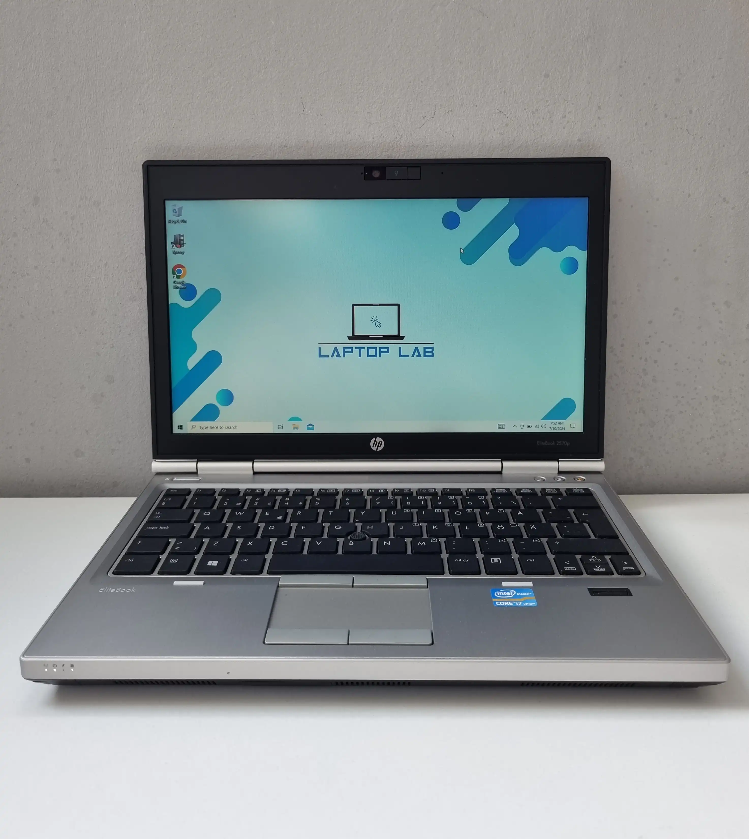 Laptop Second Hand HP EliteBook 2570p - 12.5inch Intel i7-3520M 4GB RAM 500GB HDD Windows 10 Refurbished [1]