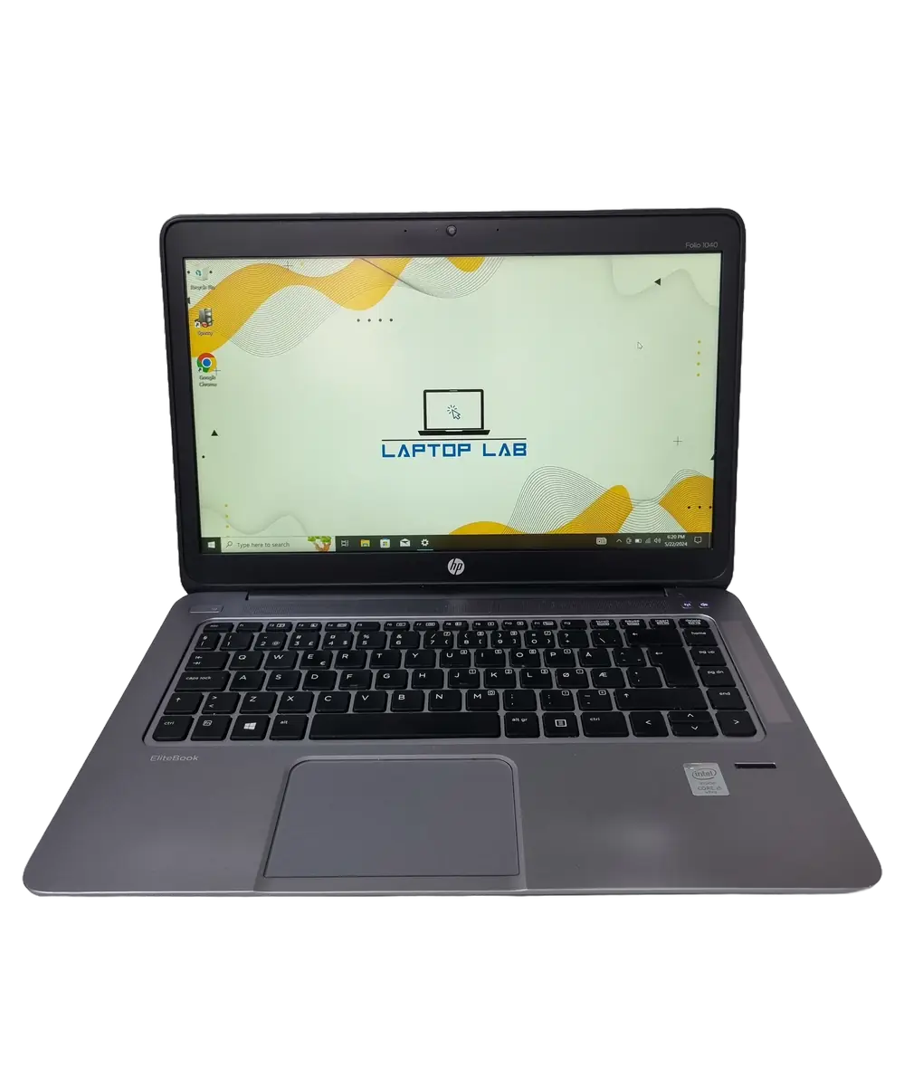 Laptop Second Hand HP Folio 1040 G1 - 14inch Intel i5-4310U 8GB RAM 256GB SSD Windows 10 Refurbished [0]