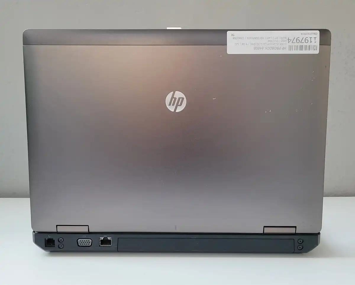 Laptop Second Hand HP Probook 6460B - 14.0inch Intel I5-2410M 4GB RAM 320GB HDD Windows 10 Refurbished [7]