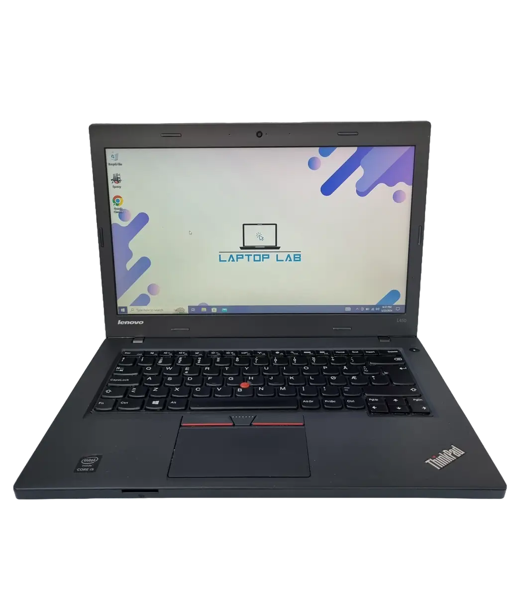 Laptop Second Hand Lenovo Thinkpad L450 - 14inch Intel i5-5200U 4GB RAM 192GB SSD Windows 10 Refurbished [0]