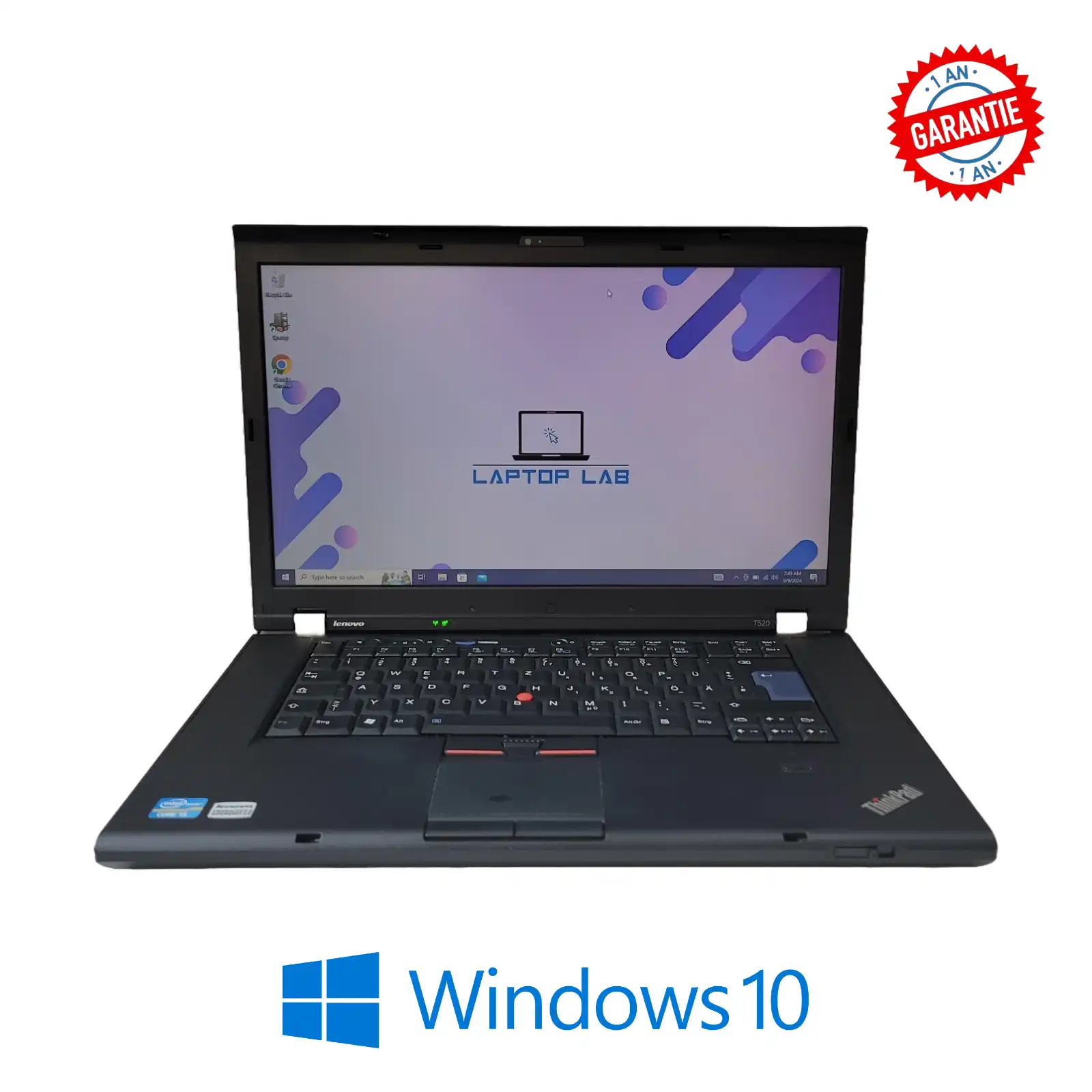 Laptop Second Hand Lenovo Thinkpad T520 - 15.6inch Intel I5-2410M 4GB RAM 320GB HDD Windows 10 Refurbished [0]