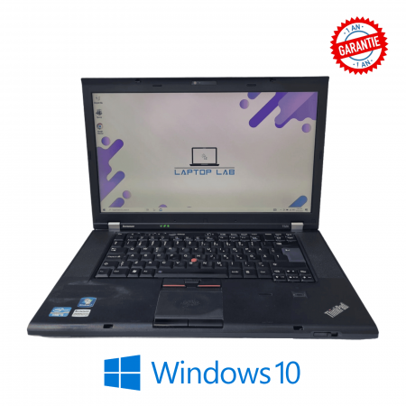 Laptop Second Hand Lenovo ThinkPad T520 - 15.6inch Intel i5-2450M 8GB RAM 500GB HDD Windows 10 Refurbished [0]