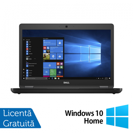 Laptop Refurbished DELL Latitude 5480, Intel Core i5-7200U 2.50GHz, 8GB DDR4, 240GB SSD, 14 Inch, Webcam + Windows 10 Home [0]