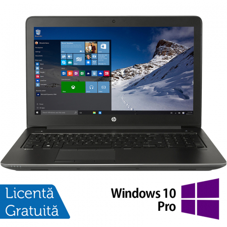 Laptop Refurbished HP ZBook 15 G3, Intel Xeon E3-1505M v5 2.80-3.70GHz, 32GB DDR4, 512GB SSD + 1TB HDD, nVidia Quadro M2000M 4GB GDDR5, 15.6 Inch Full HD, Tastatura Numerica, Webcam + Windows 10 Pro [0]