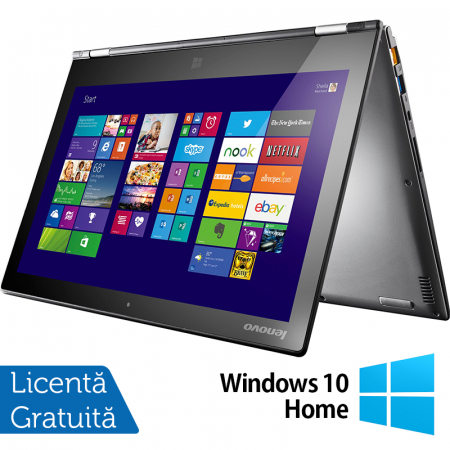 Laptop Refurbished Lenovo Yoga 2 Pro, Intel Core i5-4210U 1.70-2.70GHz, 8GB DDR3, 256GB SSD, 13.3 Inch QHD+ TouchScreen, Webcam + Windows 10 Home [0]