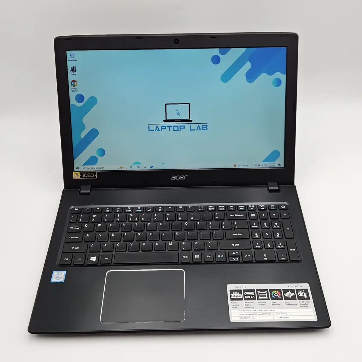 Laptop Second Hand Acer Aspire E5-575 - 15.6inch FHD Intel I3-6100U 8GB RAM 1000GB HDD Windows 10 Refurbished  [2]