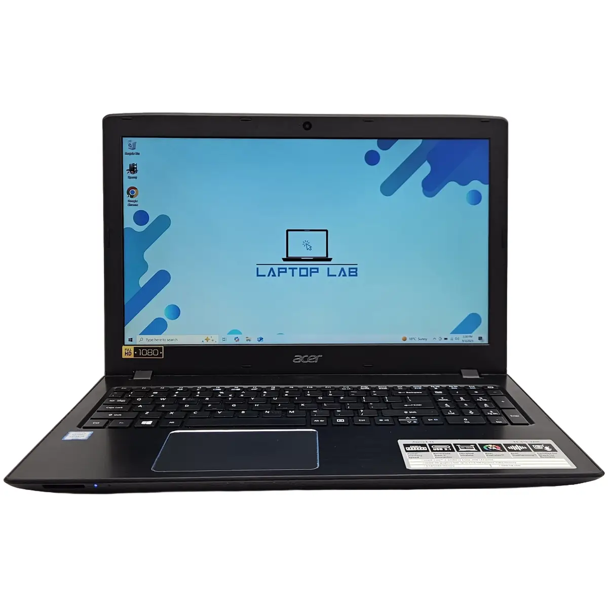 Laptop Second Hand Acer Aspire E5-575 - 15.6inch FHD Intel I3-6100U 8GB RAM 1000GB HDD Windows 10 Refurbished  [0]