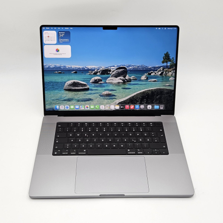 Laptop Second Hand Apple MacBook Pro - 16.2inch QHD Liquid Retina XDR Apple M1 Pro 16GB RAM 1024GB SSD Mac OS Refurbished [2]
