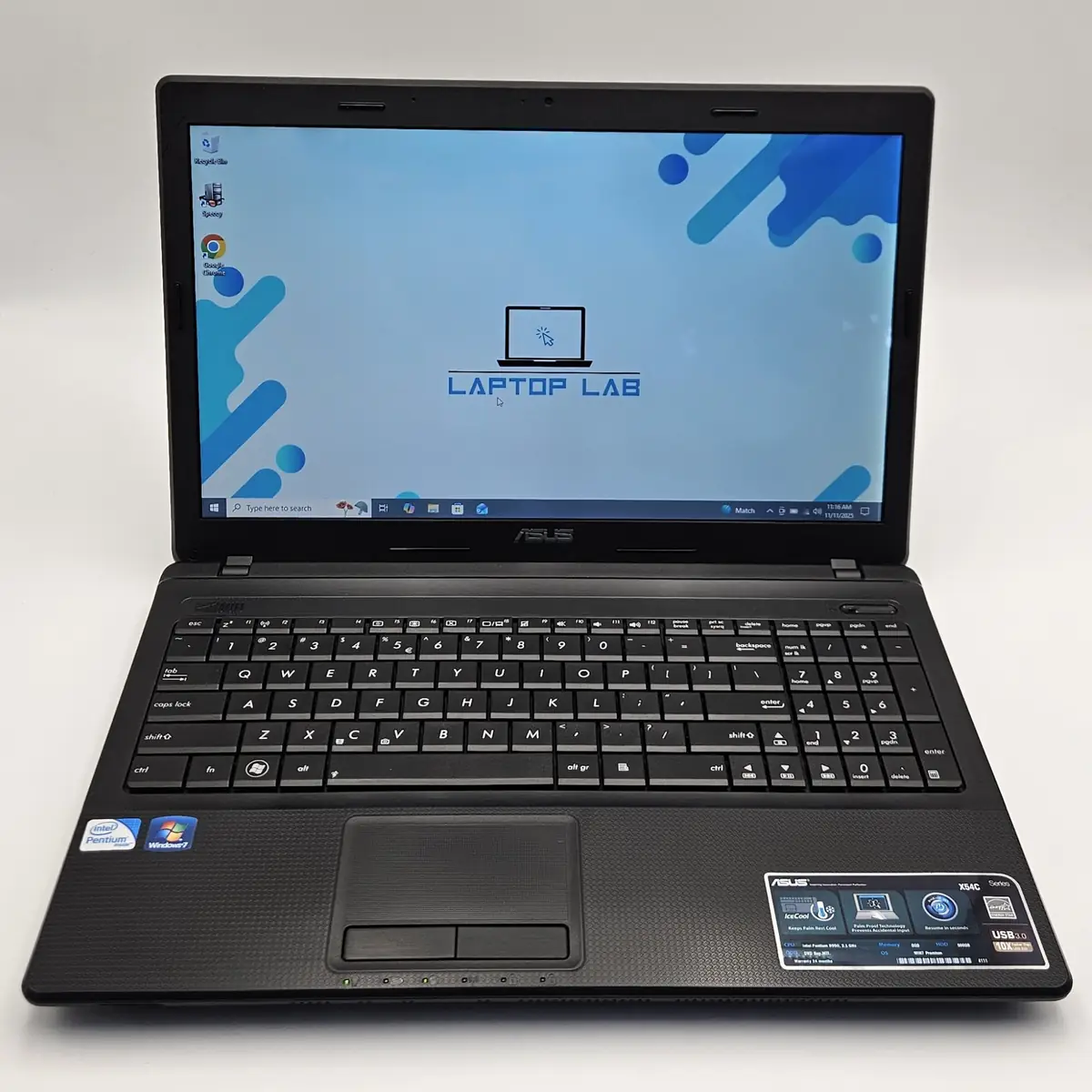 Laptop Second Hand Asus K54C - 15.6inch Intel Pentium B950 8GB RAM 500GB HDD Windows 10 Refurbished  [2]