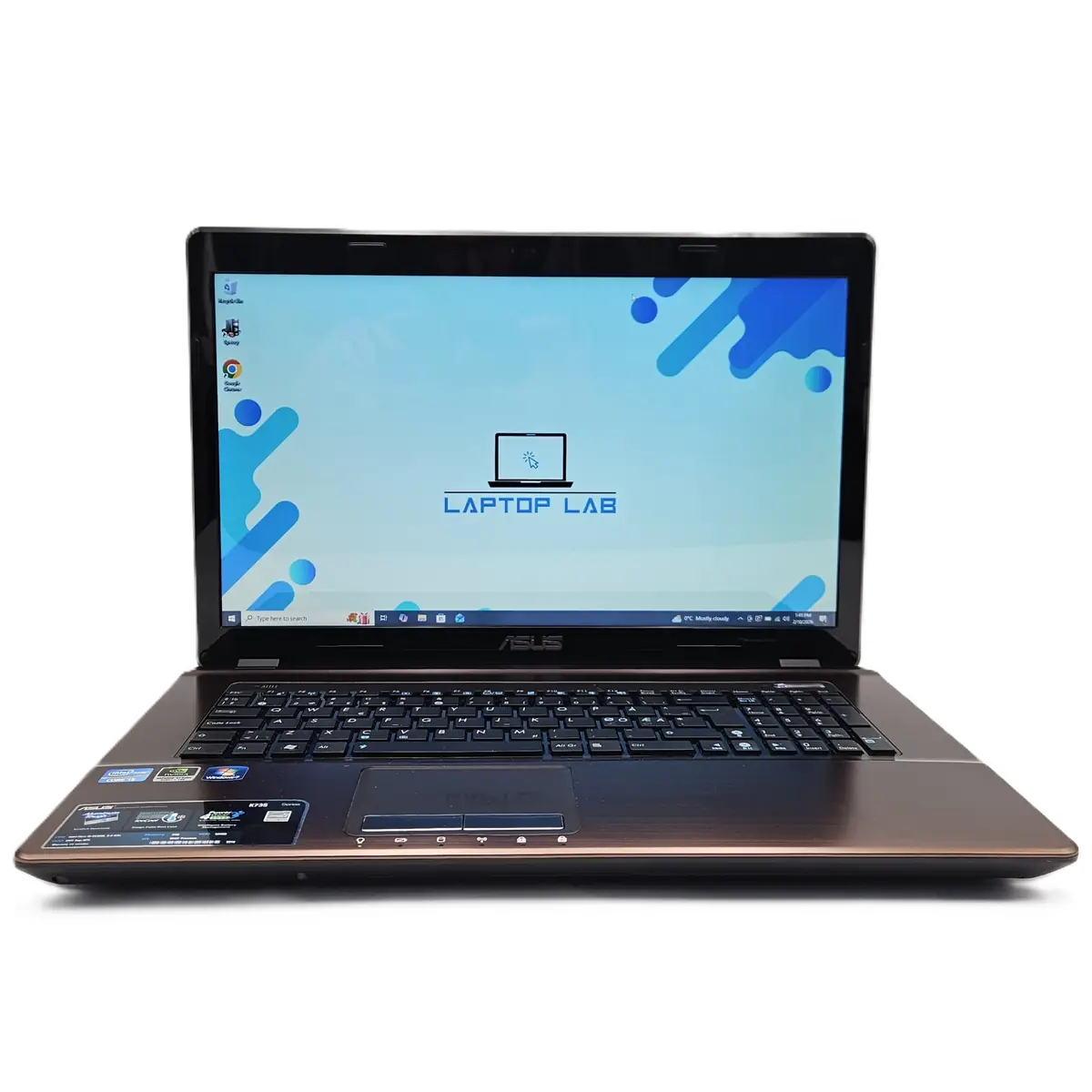 Laptopuri refurbished și second-hand - Laptop Second Hand Asus K73SV - 17.3inch Intel i5-2430M 8GB RAM 128GB SSD NVIDIA GT540M 1GB Windows 10 Refurbished