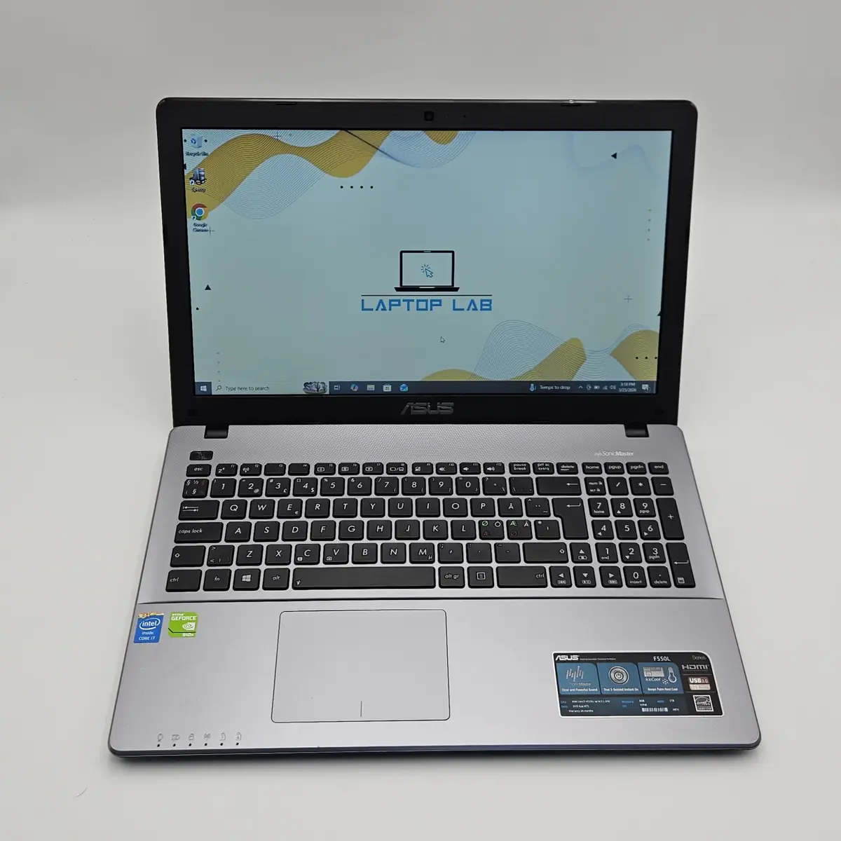 Laptop Second Hand Asus X550LN - 15.6inch Intel I7-4510U 12GB RAM 256GB SSD Nvidia GT 840M 2GB Windows 10 Refurbished [2]