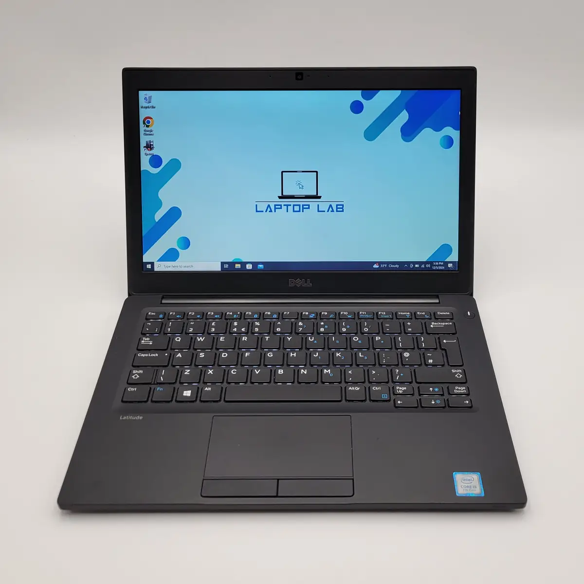 Laptop Second Hand Dell 7280 - 12.5inch Intel i5-7300U 8GB RAM 256GB SSD TAST.ILUM. Windows 10 Refurbished  [2]