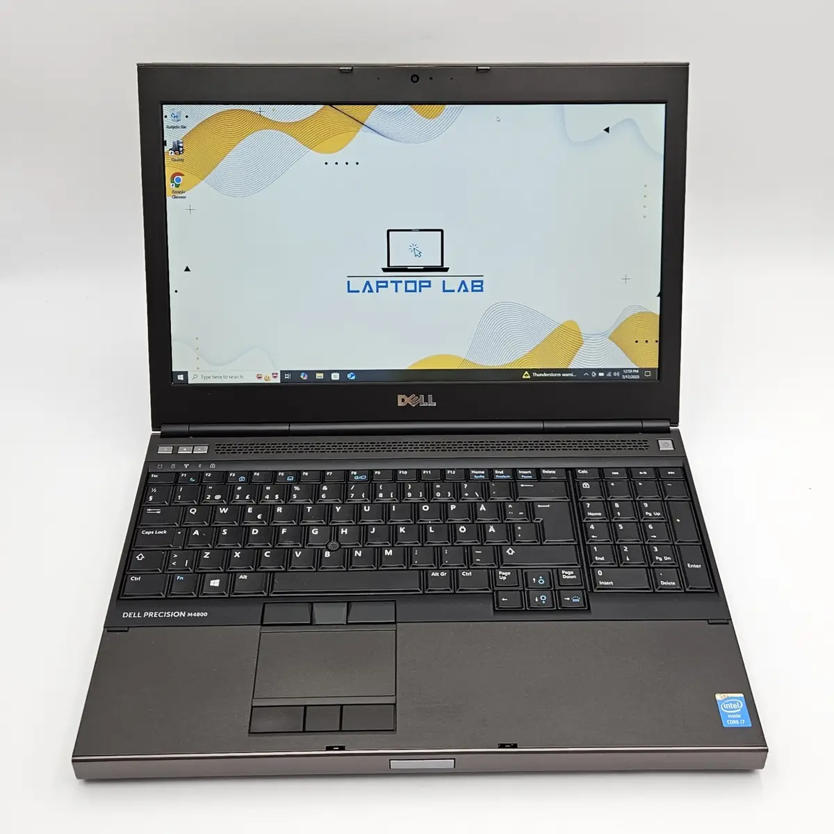 Laptop Second Hand Dell Precision M4800 - 15.6inch FHD Intel i7-4800MQ 16GB RAM 256GB SSD TAST. ILUM. Windows 10 Refurbished  [2]