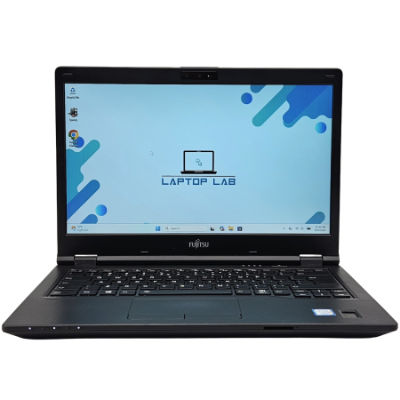 Laptopuri refurbished și second-hand - Laptop Second Hand Fujitsu Lifebook E548 - 14inch FHD Intel I5-8250U 8GB RAM 256GB SSD TAST. ILUM. Windows 11 Refurbished