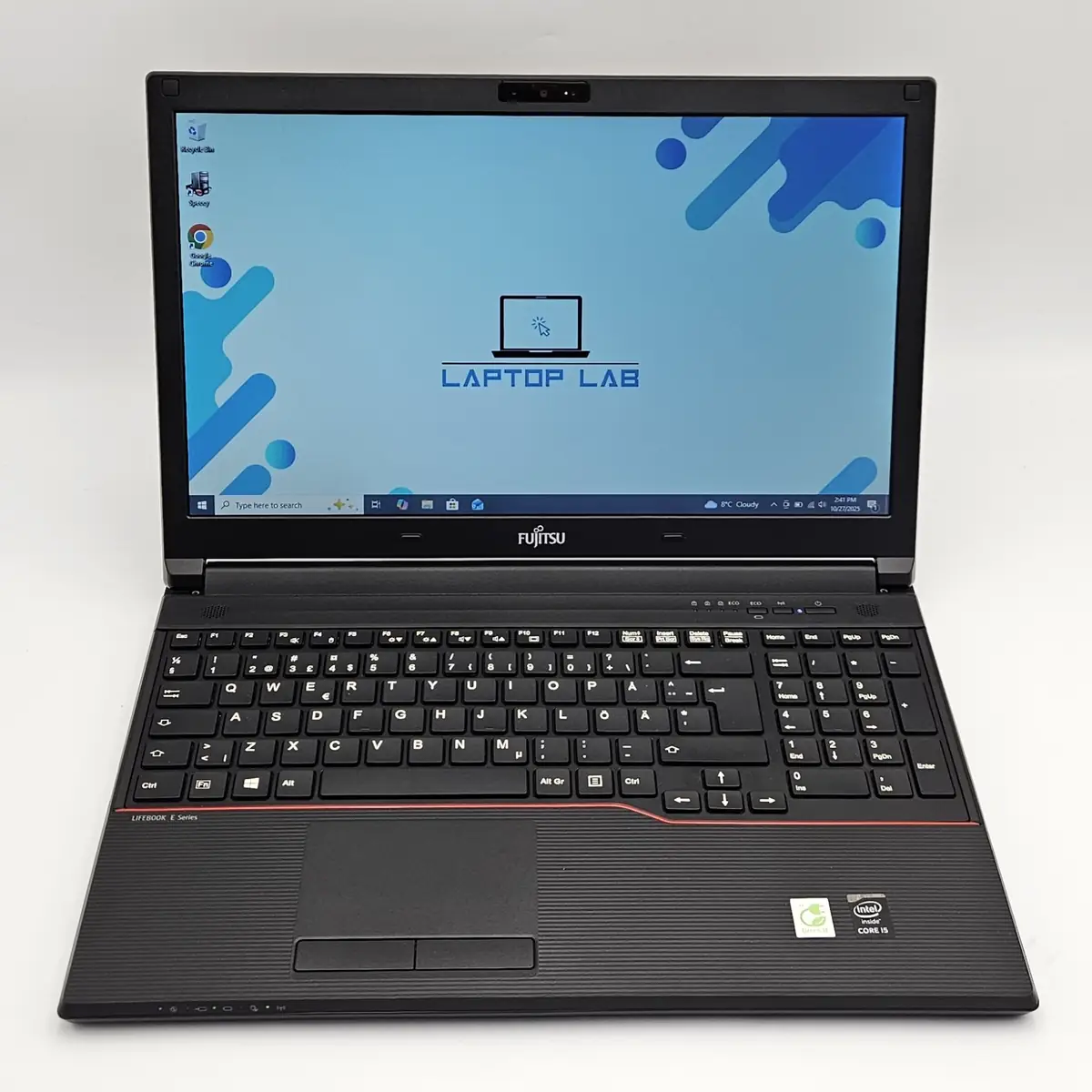 Laptop Second Hand Fujitsu Lifebook E554 - 15.6inch Intel I5-4210M 8GB RAM 128GB SSD Windows 10 Refurbished  [2]