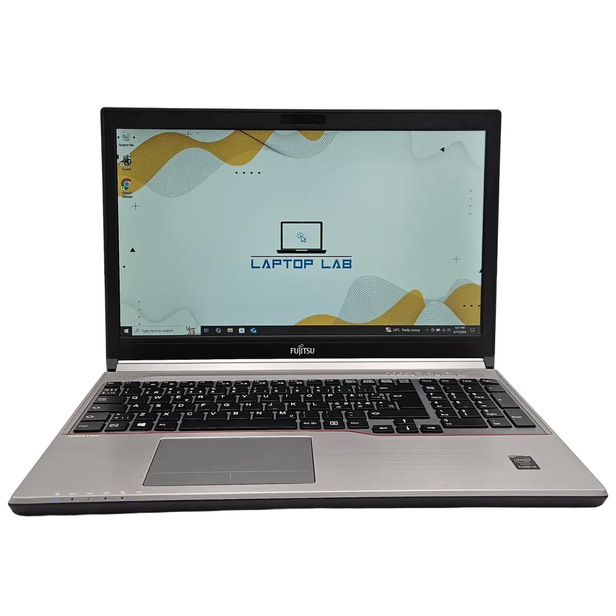 Laptop Second Hand Fujitsu LIFEBOOK E754 - 15.6inch FHD Intel i5-4300M 16GB RAM 240GB SSD TAST. ILUM. Windows 10 Refurbished  [0]