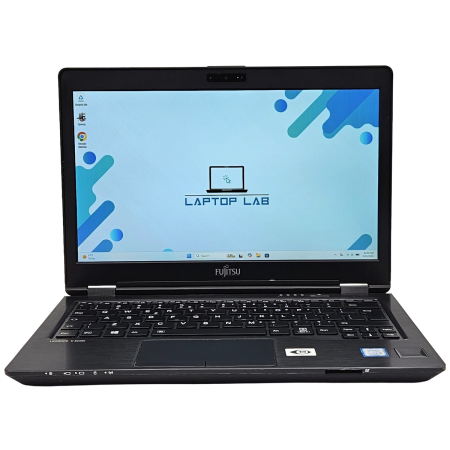 Laptopuri refurbished și second-hand - Laptop Second Hand Fujitsu Lifebook U728 - 12.5inch FHD Intel I5-8250U 8GB RAM 256GB SSD TAST. ILUM. Windows 11 Refurbished