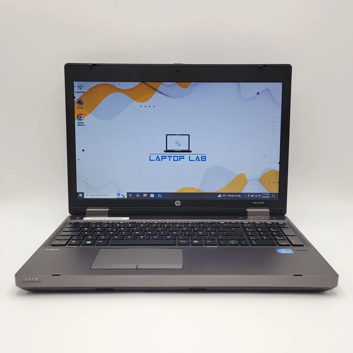Laptop Second Hand HP Elitebook 6570B - 15.6inch Intel I3-3120M 8GB RAM 320GB HDD Windows 10 Refurbished  [1]