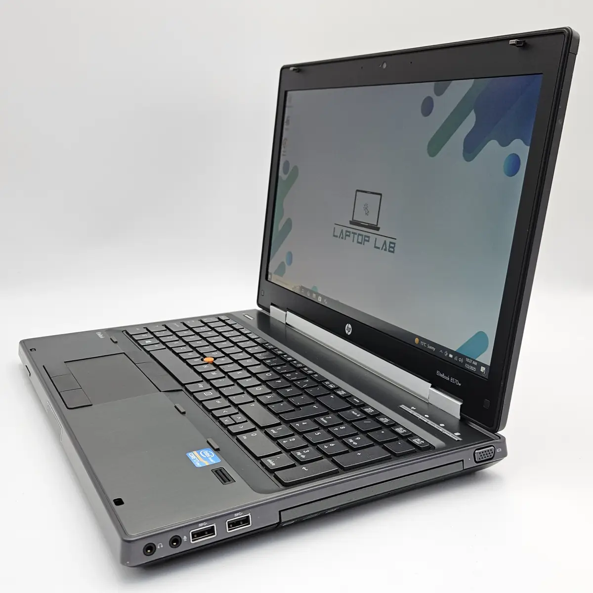 Laptop Second Hand HP 8570W - 15.6inch FHD Intel I7-3740QM 16GB RAM 256GB TAST. ILUM. Windows 10 Refurbished  [3]