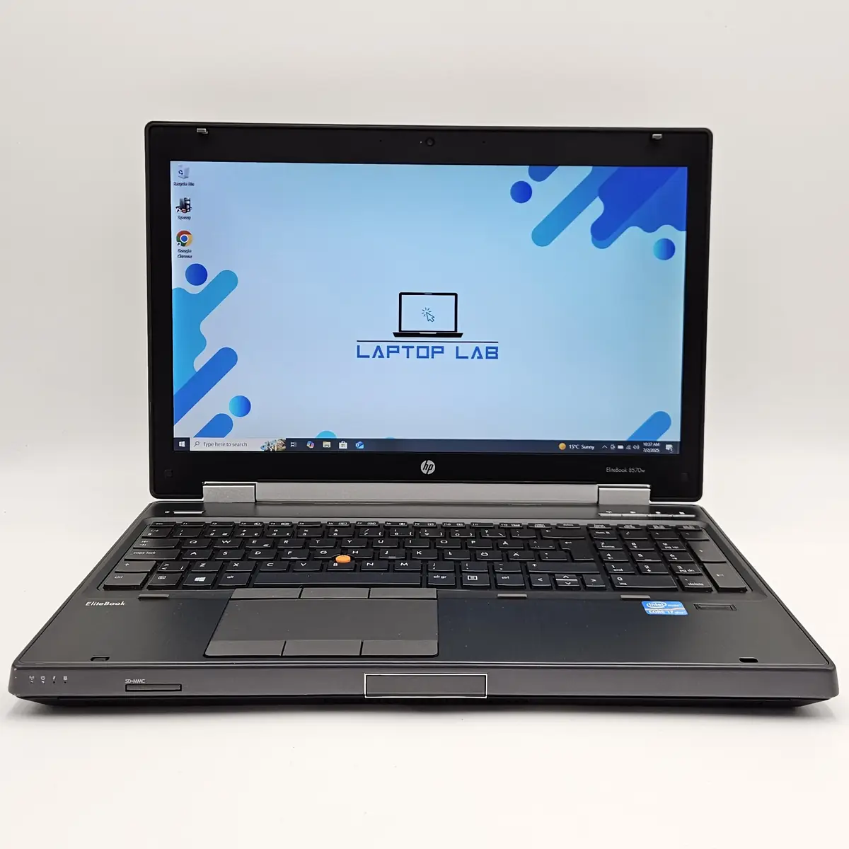 Laptop Second Hand HP 8570W - 15.6inch FHD Intel I7-3740QM 16GB RAM 256GB TAST. ILUM. Windows 10 Refurbished  [1]