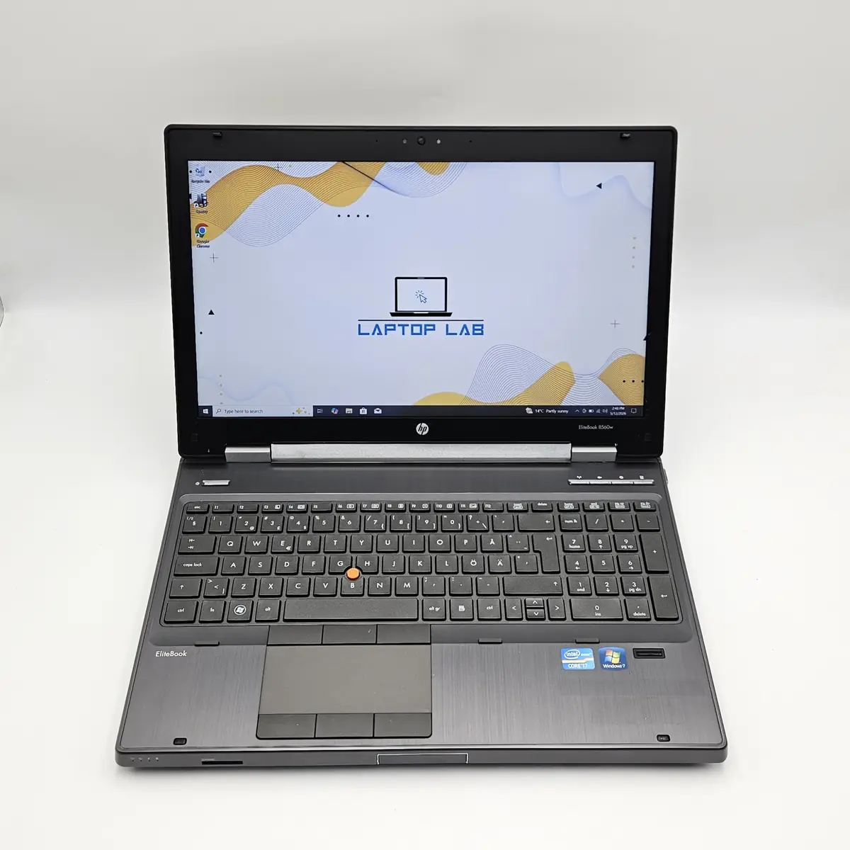 Laptop Second Hand HP Elitebook 8560W - 15.6inch FHD Intel I7-2630QM 16GB RAM 240GB SSD Nvidia Quadro 1000M 2GB Windows 10 Refurbished [2]