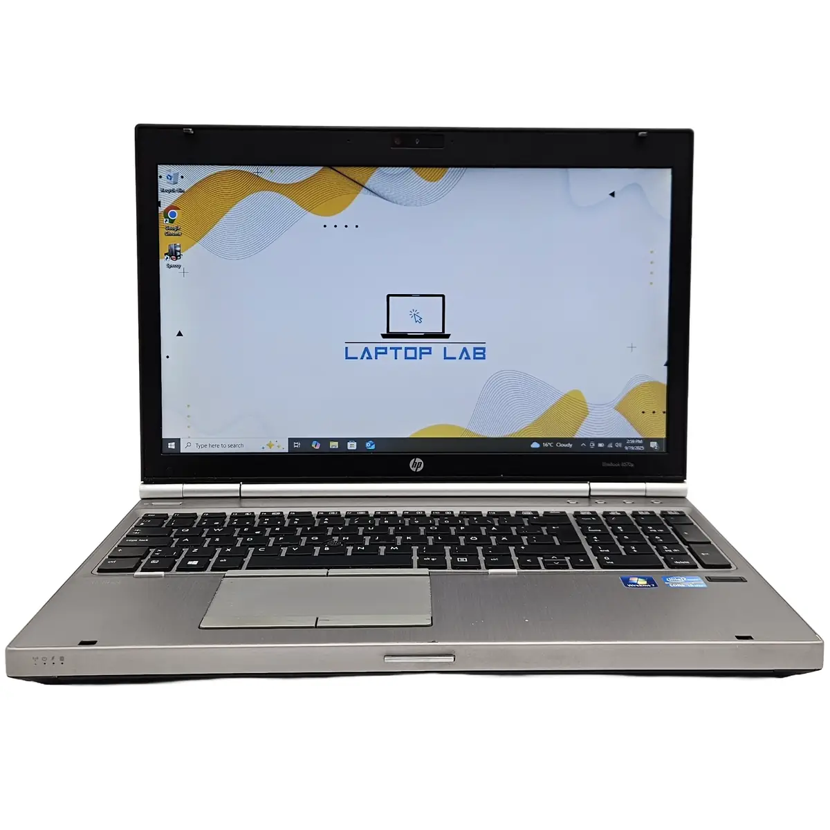 Laptopuri refurbished și second-hand - Laptop Second Hand Hp Elitebook 8570P - 15.6inch Intel I5-3340M 8GB RAM 128GB SSD Windows 10 Refurbished 