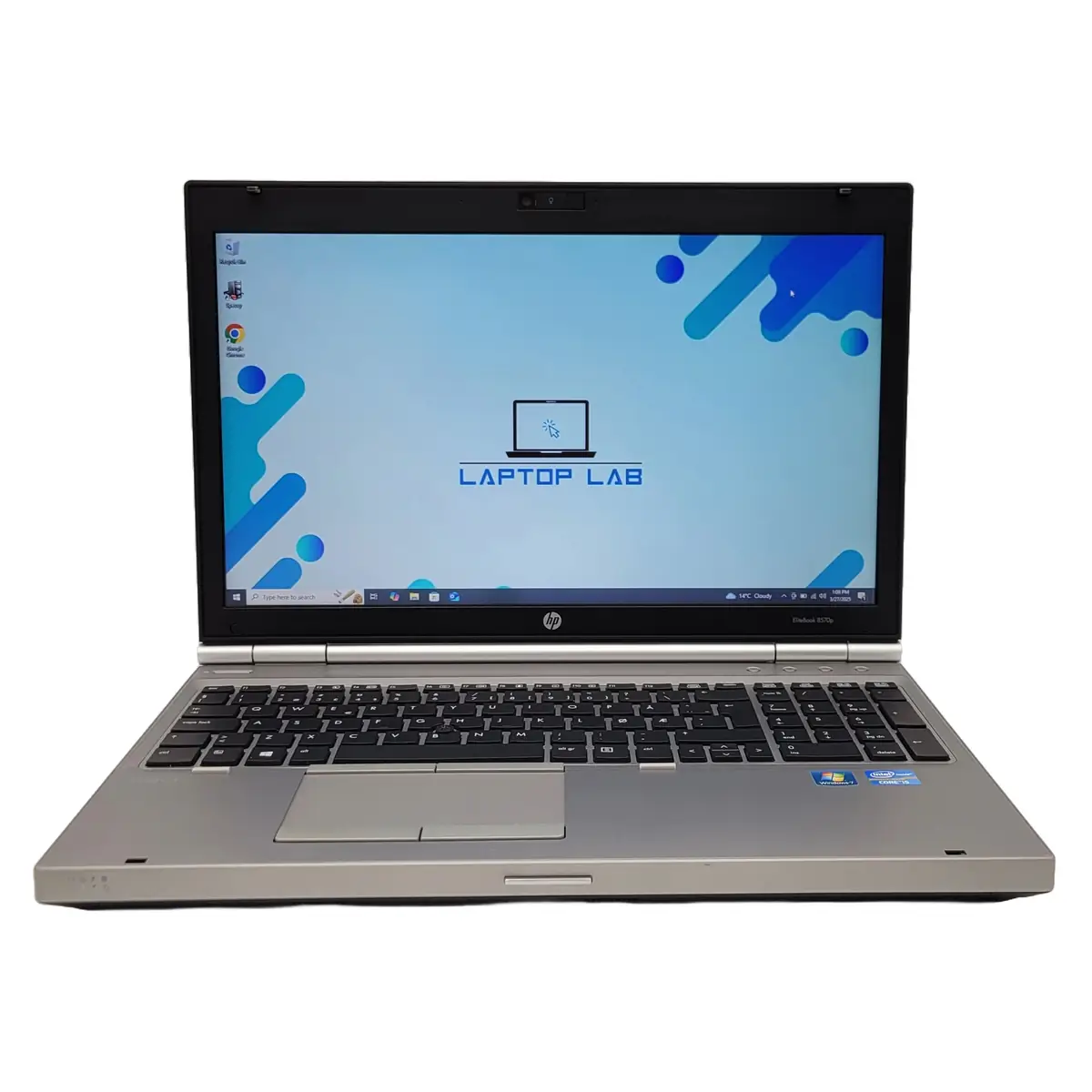 Laptop Second Hand HP EliteBook 8570p - 15.6inch Intel i5-3210M 8GB RAM 180GB SSD Windows 10 Refurbished  [0]