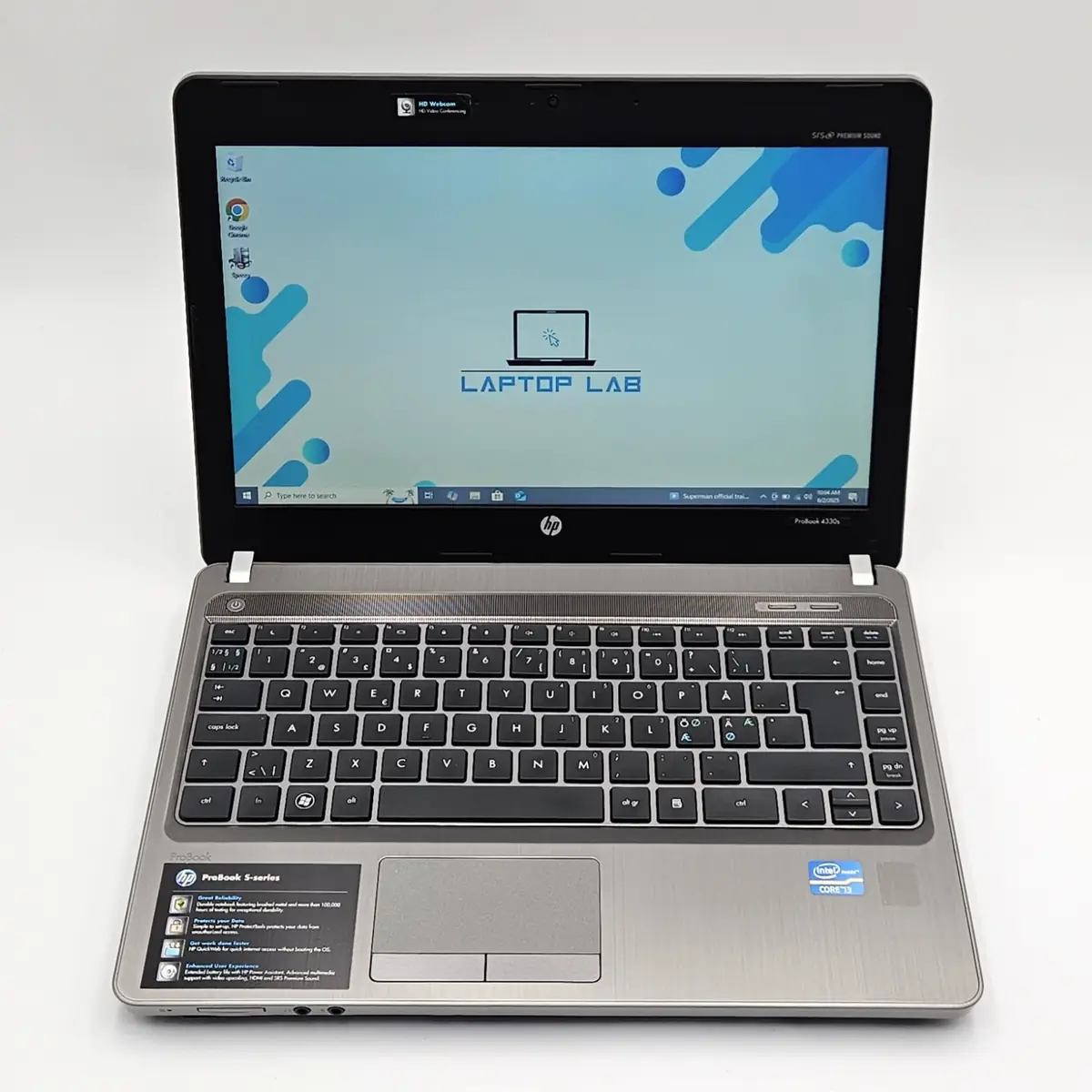 Laptop Second Hand HP ProBook 4330s - 13.3inch Intel i3-2310M 8GB RAM 320GB HDD Windows 10 Refurbished  [2]