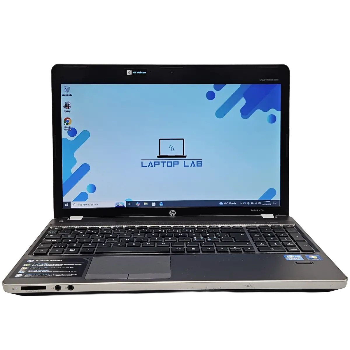 Laptopuri refurbished și second-hand - Laptop Second Hand HP Probook 4530S - 15.6inch Intel I3-2310M 6GB RAM 320GB HDD Windows 10 Refurbished