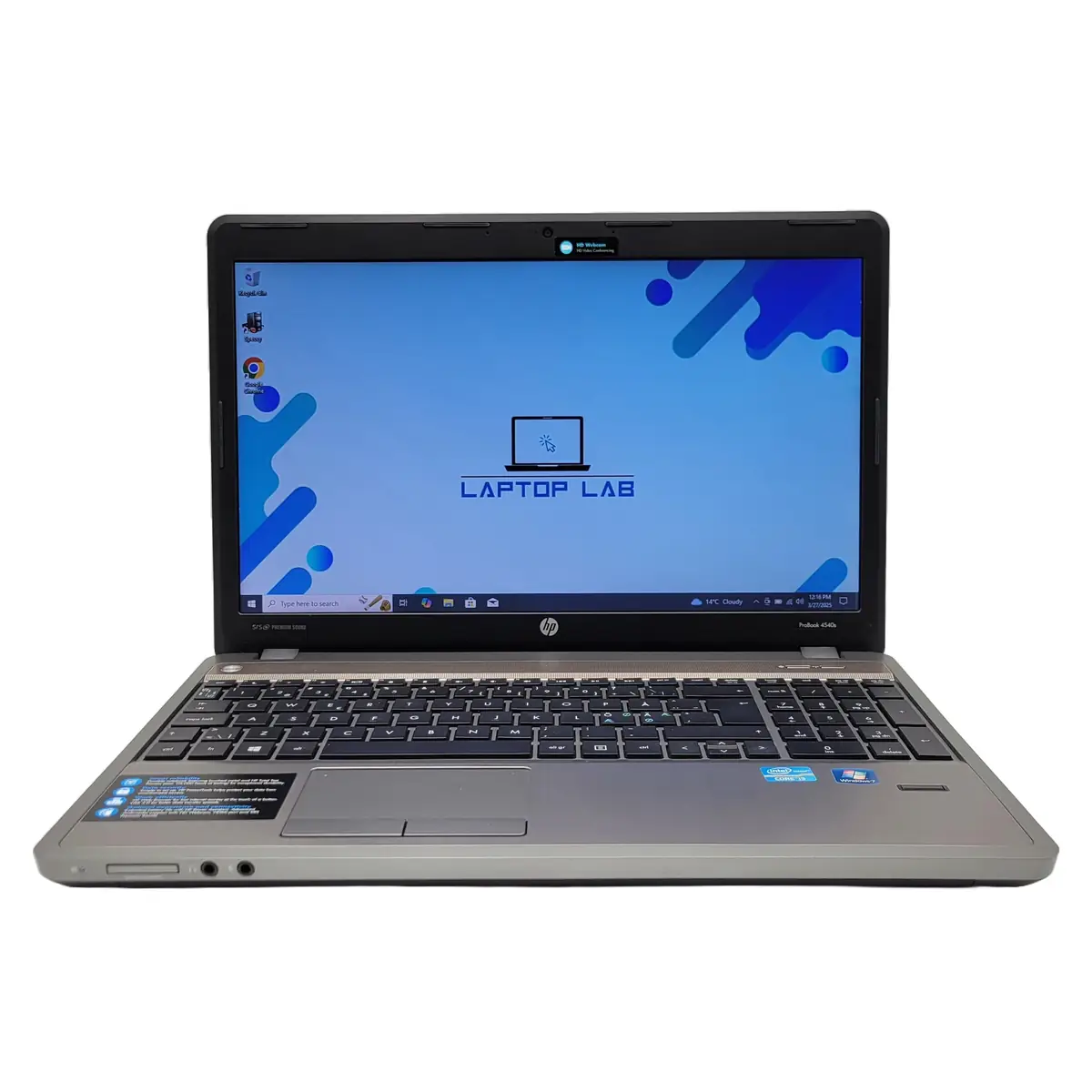 Laptop Second Hand HP ProBook 4540s - 15.6inch Intel Intel i3-2370M 4GB RAM 500GB HDD Windows 10 Refurbished  [0]
