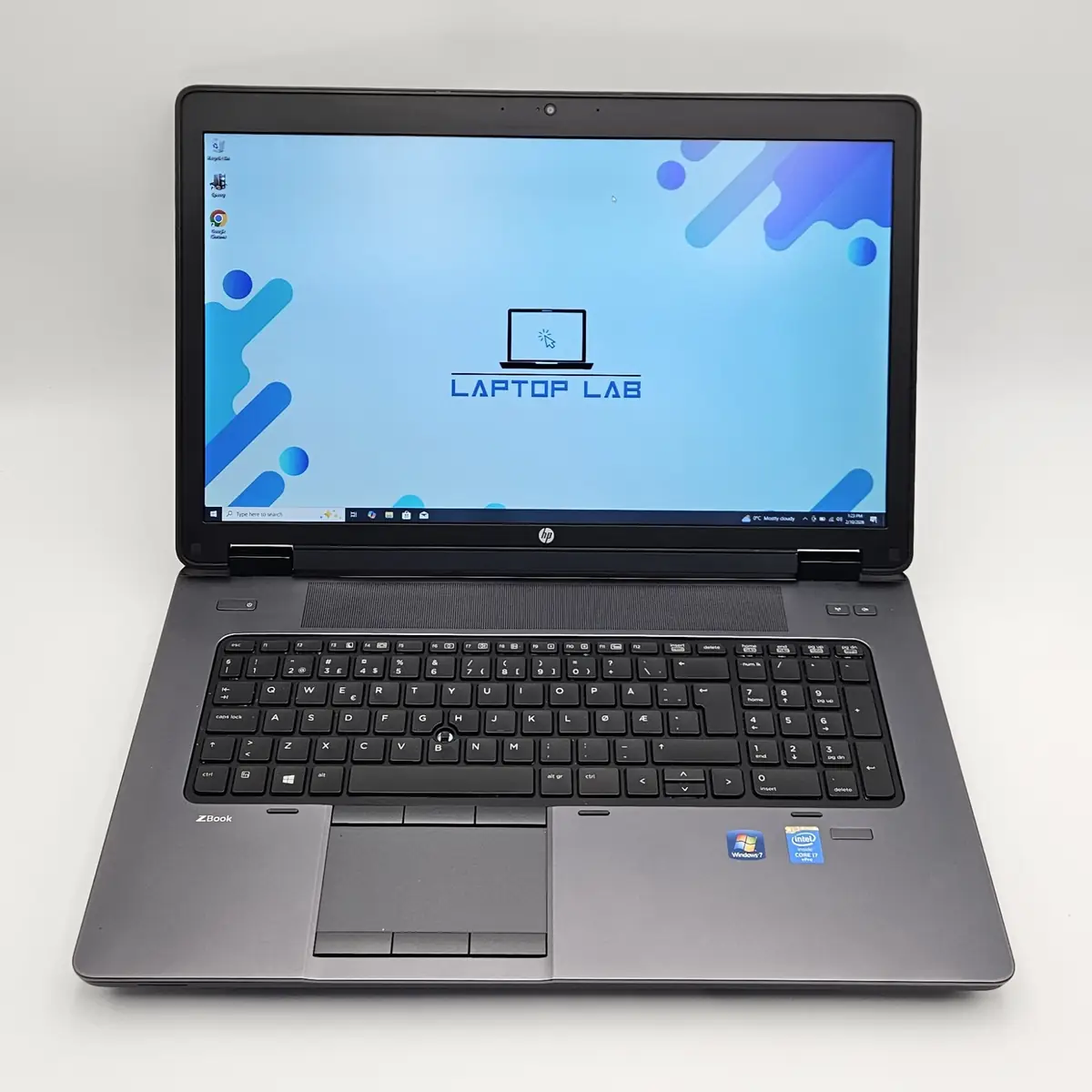 Laptop Second Hand HP ZBook 17 G2- 17.3inch FHD Intel i7-4800Mq 16GB RAM 256GB SSD NVIDIA K3100M 4GB TAST. ILUM. Windows 10 Refurbished [2]