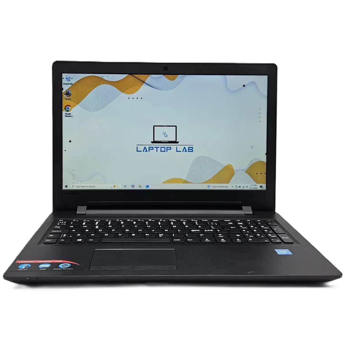 Laptopuri refurbished și second-hand - Laptop Second Hand Lenovo ideapad 110-15IBR - 15.6inch Intel Celeron N3060 8GB RAM 128GB SSD Windows 10 Refurbished