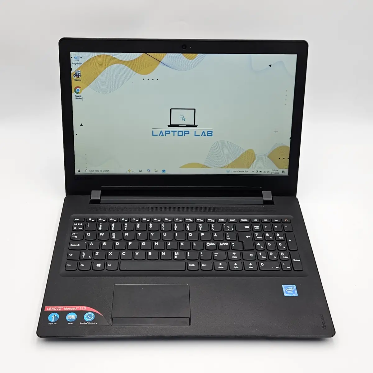 Laptop Second Hand Lenovo ideapad 110-15IBR - 15.6inch Intel Celeron N3060 8GB RAM 128GB SSD Windows 10 Refurbished [2]