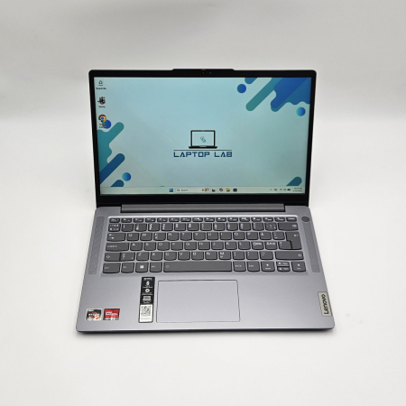 Laptop Second Hand Lenovo Ideapad SLIM 3 14AMN8 - 14inch FHD AMD Ryzen 3 7320U 6GB RAM 128GB SSD AMD 610M 2GB TAST. ILUM. Windows 11 Refurbished [2]