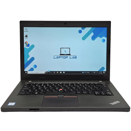 Laptopuri refurbished și second-hand - Laptop Second Hand Lenovo Thinkpad L470 - 14inch FHD Intel I5-6300U 8GB RAM 256GB SSD Windows 10 Refurbished