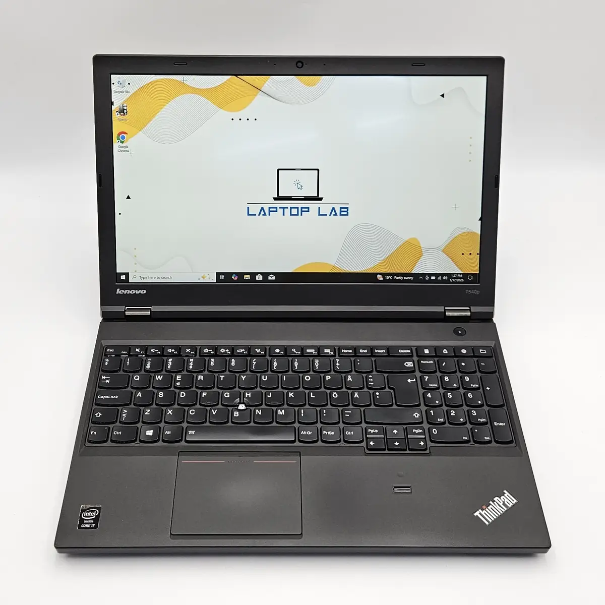 Laptop Second Hand Lenovo ThinkPad T540p - 15.6inch 3K Intel I7-4700MQ 16GB RAM 256GB SSD Nvidia GT 730M 1GB TAST. ILUM. Windows 10 Refurbished [2]