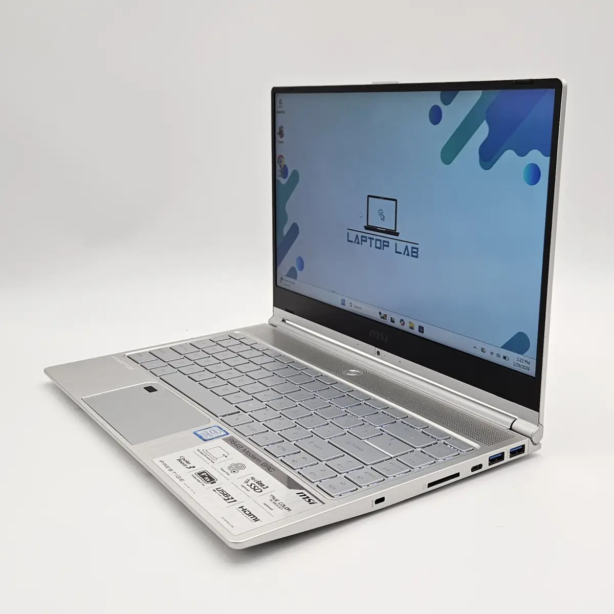 Laptop Second Hand Gaming MSI PS42 Modern 8RC - 14inch FHD Intel I7-8550U 16GB RAM 256GB SSD Nvidia GTX 1050 MAX-Q 4GB TAST. ILUM. Windows 11 Refurbished [3]