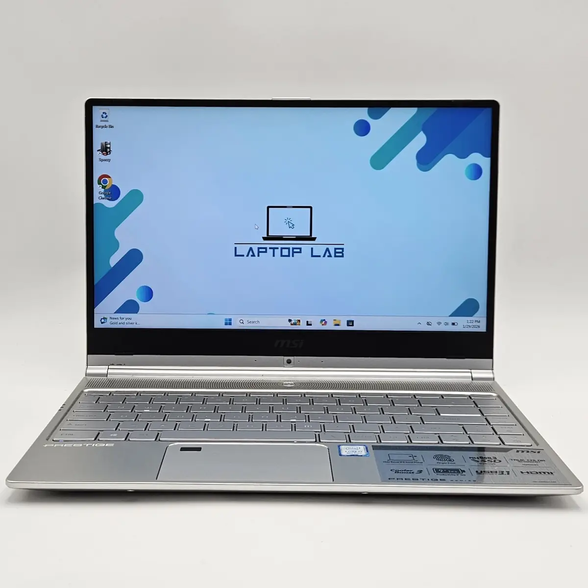 Laptop Second Hand Gaming MSI PS42 Modern 8RC - 14inch FHD Intel I7-8550U 16GB RAM 256GB SSD Nvidia GTX 1050 MAX-Q 4GB TAST. ILUM. Windows 11 Refurbished [1]