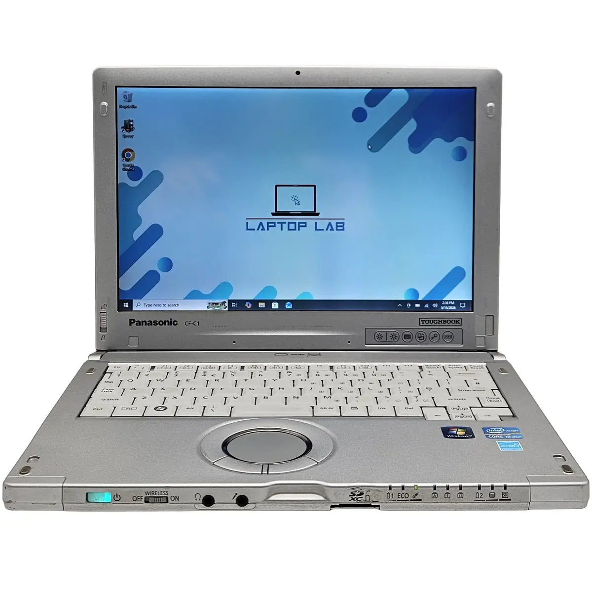 Laptopuri refurbished și second-hand - Laptop Second Hand Panasonic CF-C1BTCFEDE - 12.1inch Intel I5-2520M 8GB RAM 240GB SSD Windows 10 Refurbished 