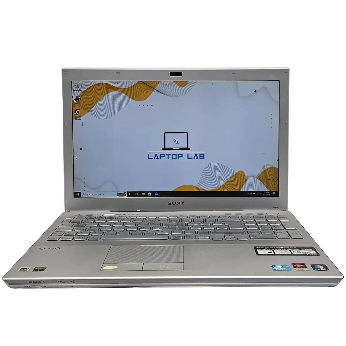 Laptopuri refurbished și second-hand - Laptop Second Hand Sony Vaio PCG-41414M - 15.6inch FHD Intel I5-2450M 8GB RAM 320GB HDD AMD Radeon 6600M Windows 10 Refurbished 